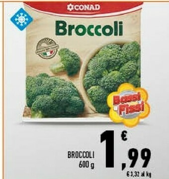 Conad Conad broccoli offerta