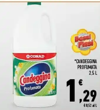 Conad Conad candeggina profumata 2500 ml offerta