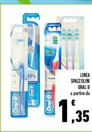 Conad Oral b linea spazzolini offerta