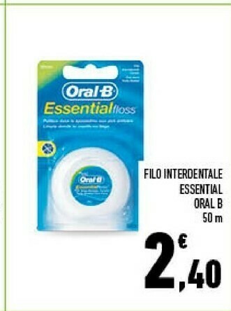 Conad Oral b filo interdentale essential offerta