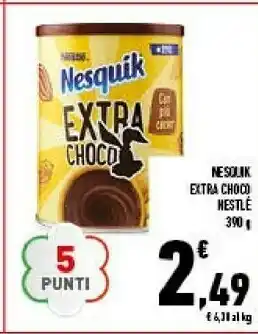 Conad Nesquik extra choco 390 g(ml) offerta