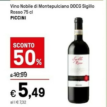 Iper La Grande Vino rosso offerta