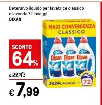 Iper La Grande Detersivo lavatrice offerta