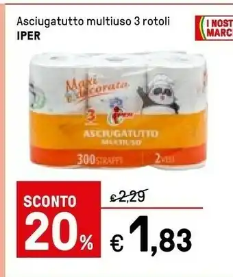 Iper La Grande Rotoli di carta offerta