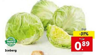 Lidl Iceberg offerta