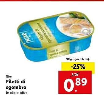 Filetti di sgombro