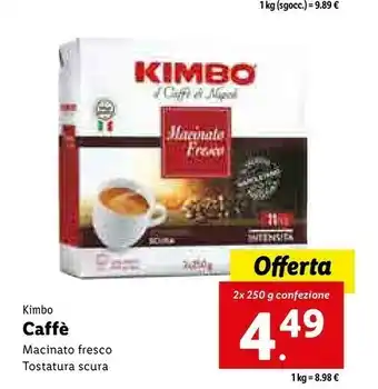 Lidl Caffè offerta