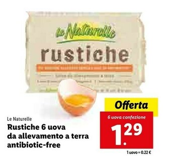 Lidl Uova offerta