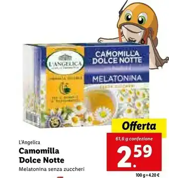 Lidl Tisane offerta