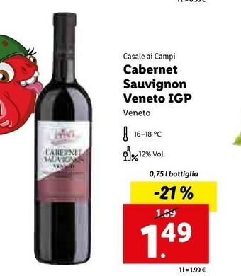 Lidl Vino offerta