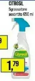 Citrosil sgrassatore