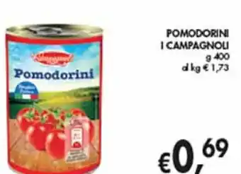 D'Italy POMODORINI I CAMPAGNOLI g 400 offerta