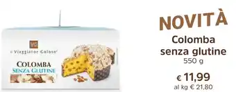 Colomba senza glutine 550 g