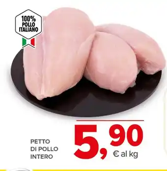 Todis PETTO DI POLLO INTERO offerta