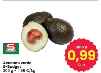 Eurospar Avocado verde S-Budget 200 g offerta