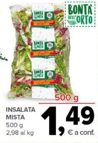Todis INSALATA MISTA 500 g offerta