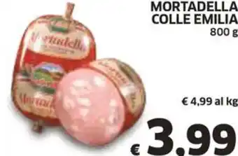 Ecu Discount MORTADELLA COLLE EMILIA 800 g offerta