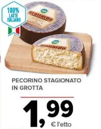 Todis PECORINO STAGIONATO IN GROTTA offerta