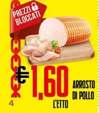 Todis ARROSTO DI POLLO offerta