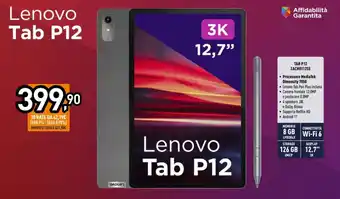 Unieuro Lenovo TAB P12 ZACHO112SE offerta