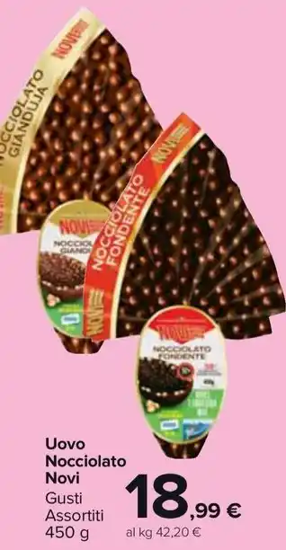 Carrefour Market Uovo Nocciolato Novi Gusti Assortiti offerta