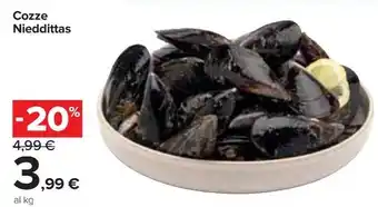 Carrefour Market Cozze Nieddittas offerta