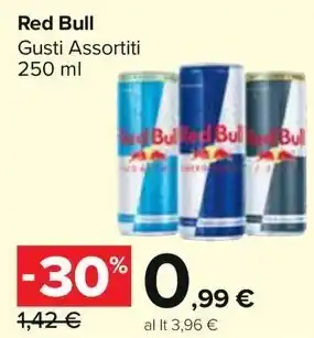 Carrefour Market Red Bull Gusti Assortiti offerta