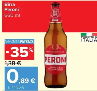 Carrefour Market Birra Peroni offerta