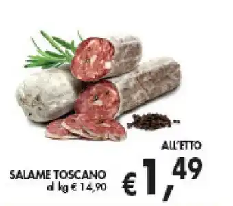 èccoMI SALAME TOSCANO offerta
