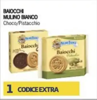 Iper Tosano BAIOCCHI MULINO BIANCO Choco/Pistacchio offerta