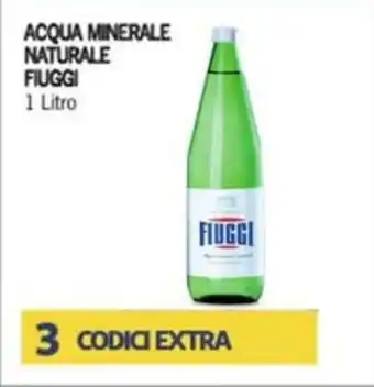 Iper Tosano ACQUA MINERALE NATURALE FIUGGI 1 Litro offerta