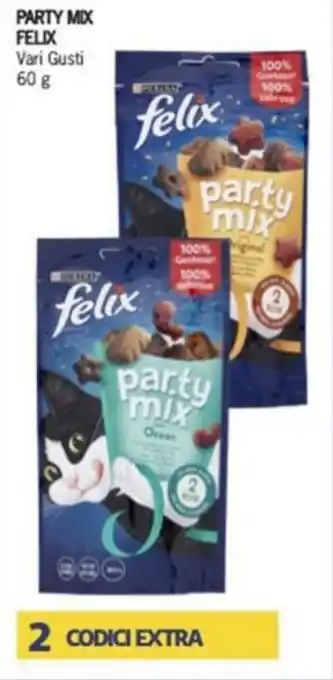 Iper Tosano PARTY MIX FELIX Vari Gusti 60 g offerta