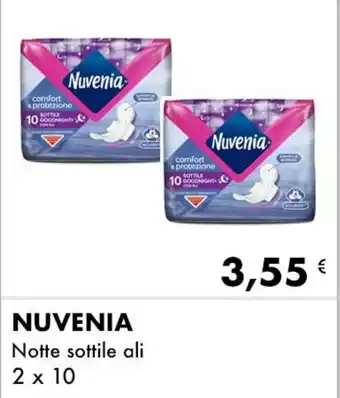 Iper Tosano NUVENIA Notte sottile ali 2 x 10 offerta