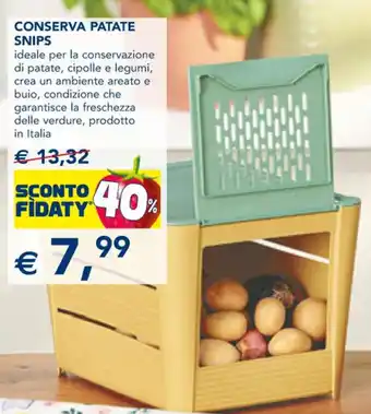 CONSERVA PATATE SNIPS
