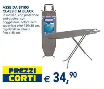 ASSE DA STIRO CLASSIC M BLACK
