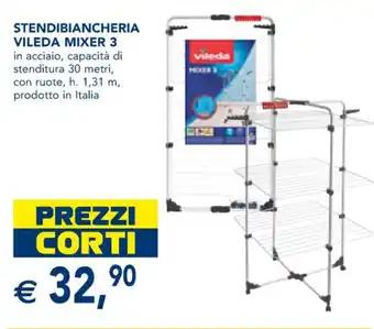 Esselunga STENDIBIANCHERIA VILEDA MIXER 3 offerta