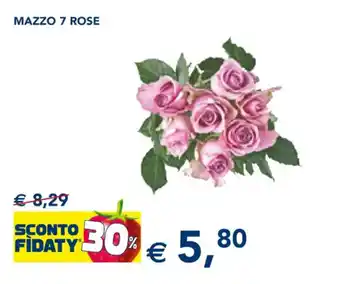 Esselunga MAZZO 7 ROSE offerta