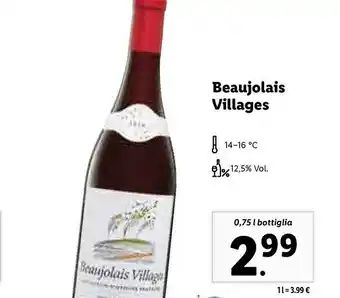 Beaujolais villages