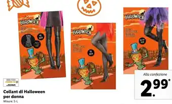 Lidl Collant di halloween per donna offerta