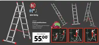 Parkside scala multifunzione in alluminio