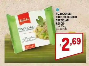 Metro Pizzoccheri pronti e conditi surgelati offerta