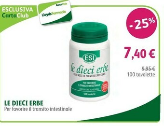 Esi le dieci erbe