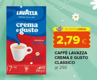 CAFFÈ LAVAZZA CREMA E GUSTO CLASSICO gr 250