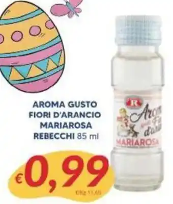 Supermercati Visotto AROMA GUSTO FIORI D'ARANCIO MARIAROSA REBECCHI 85 ml offerta