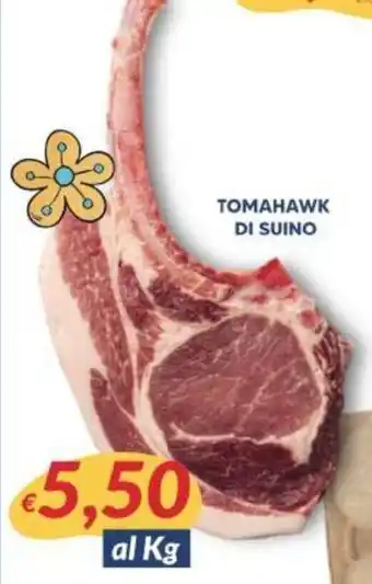 Supermercati Visotto TOMAHAWK DI SUINO offerta