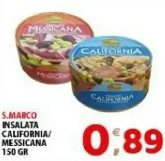 Mio Market S.marco insalata california/ messicana offerta