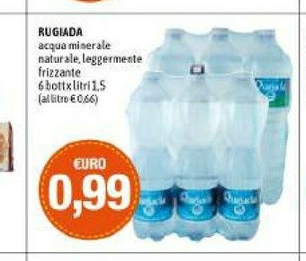 Emi Supermercati Acqua minerale naturale offerta
