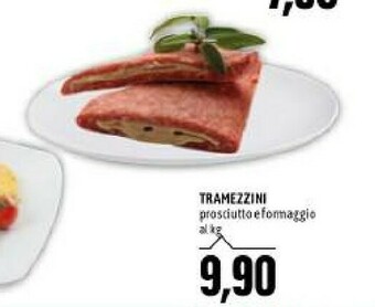 Emi Supermercati Tramezzini prosciutto e formaggio offerta