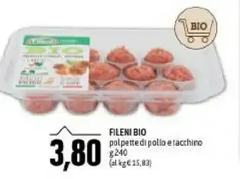 Emi Supermercati Polpette di pollo e tacchino biologiche 240 g(ml) offerta