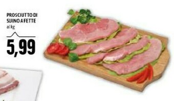 Emi Supermercati Prosciutto di suino a fette offerta